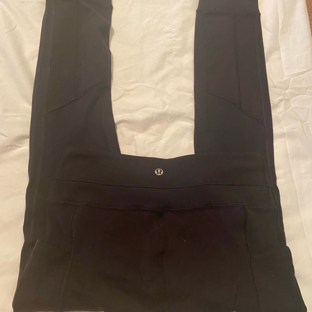 lululemon athletica Classic Black Leggings